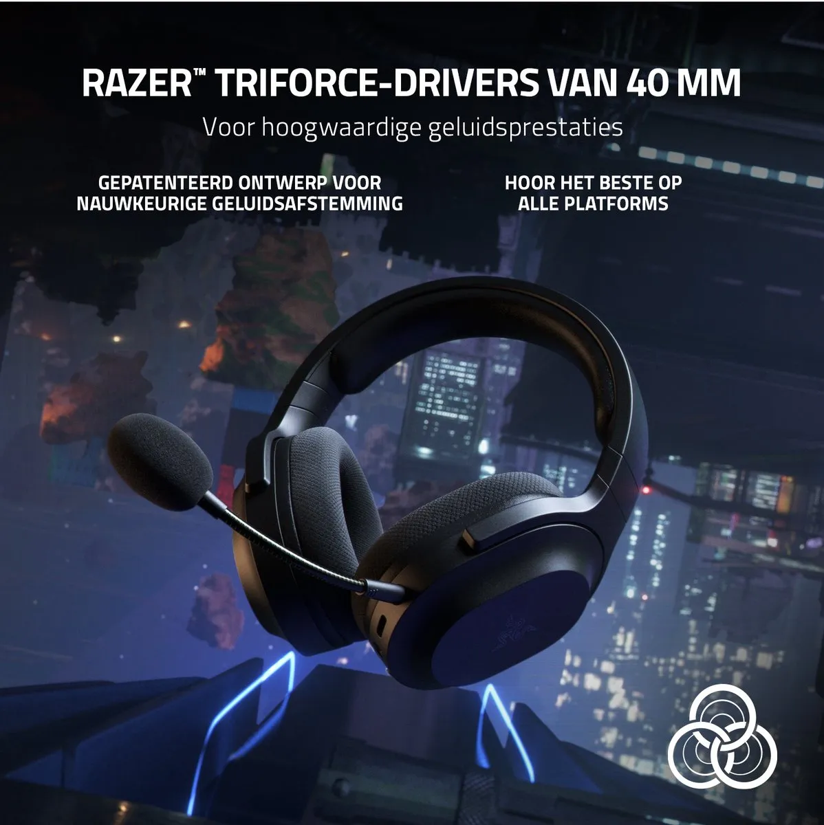 Razer Barracuda X Draadloze Gaming Headset - Zwart