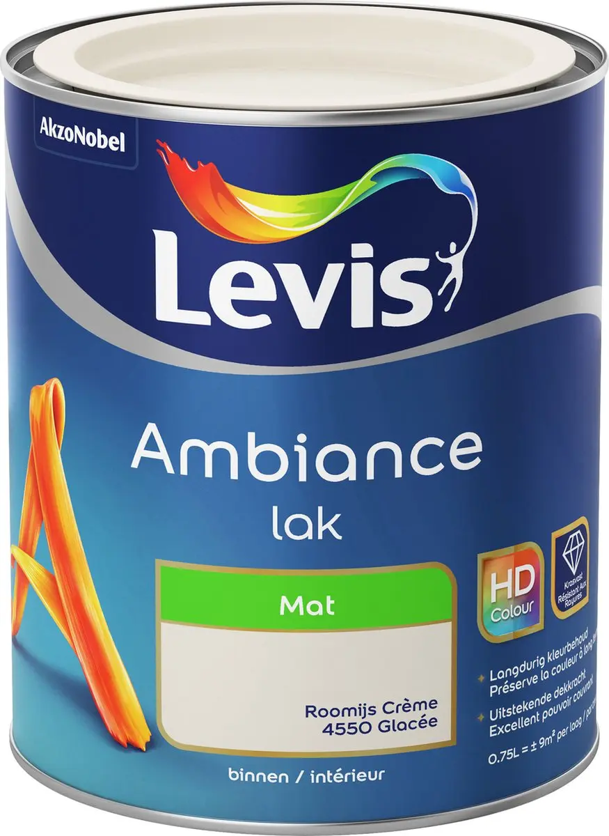 Levi's Ambiance Lak Mat Roomijs 0,75L