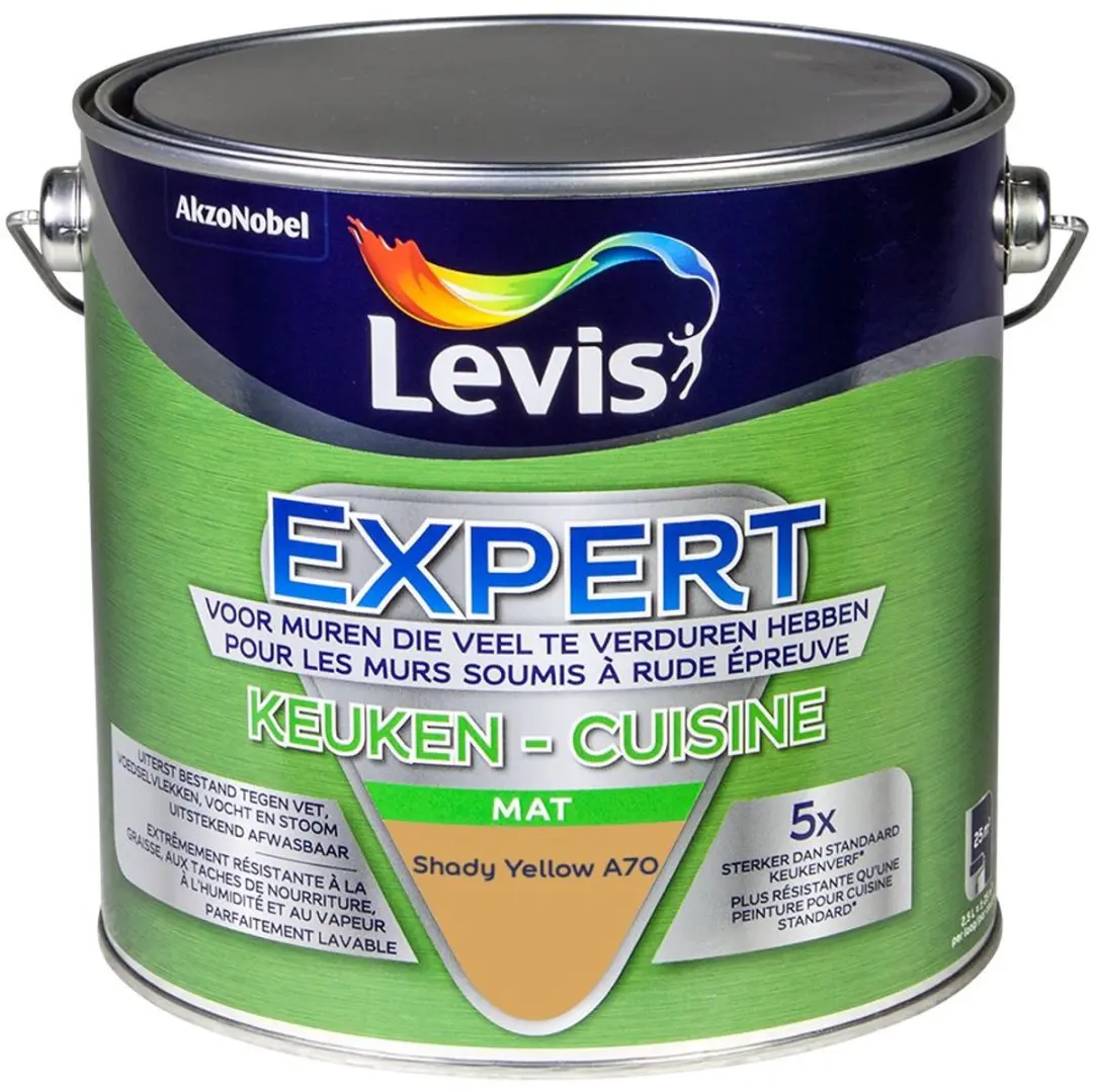Levi's Expert Keuken Mix Shady Yellow A70 Mengverf 2,5L