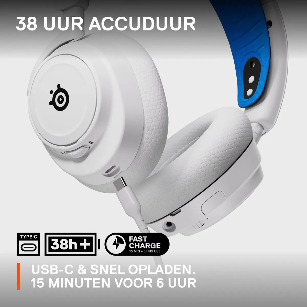 SteelSeries Arctis Nova 7P Headset - Wit