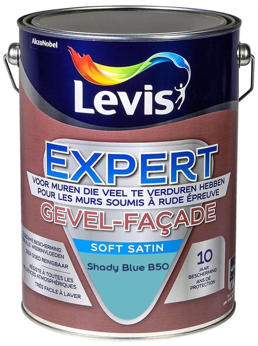 Levi's Expert Gevel Mix Shady Blue B50 Mengverf 5L