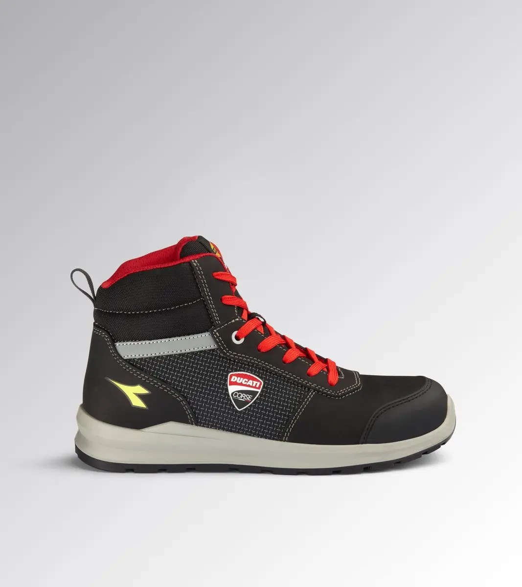 Diadora Speedy Race s3s fo sr sc mid black/gray 48