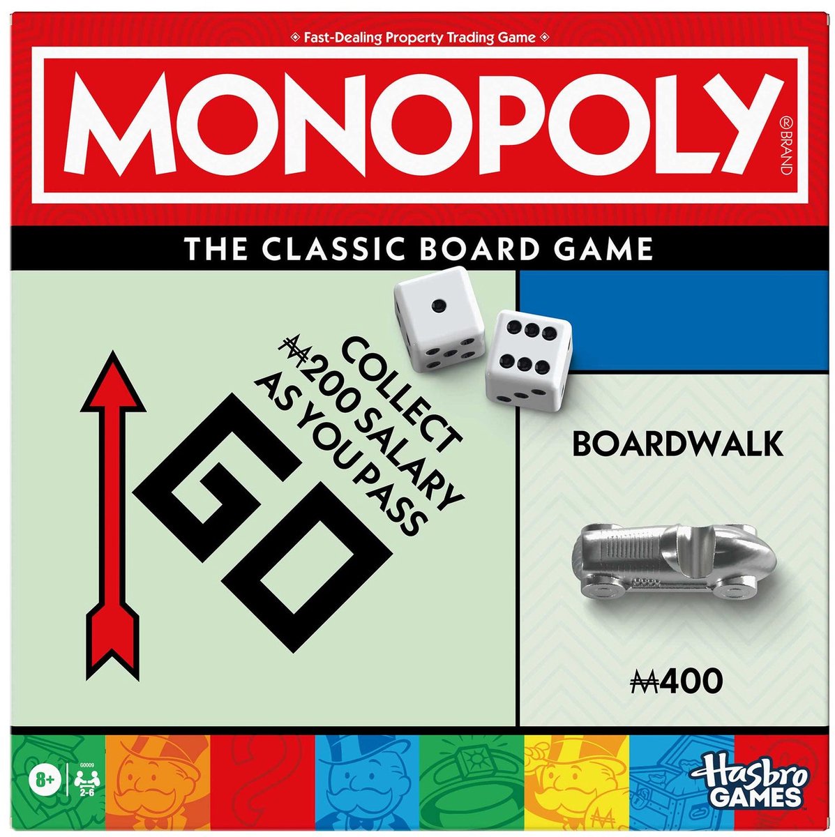 Hasbro Monopoly Classic - Familiespel & educatief speelgoed - vanaf 8 jaar