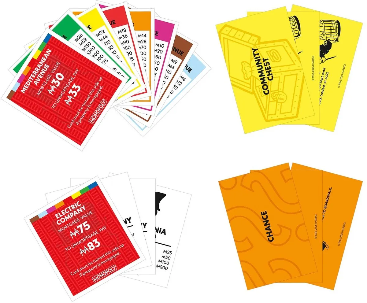 Hasbro Monopoly Classic Familiespel - 6 Spelers - Multicolor
