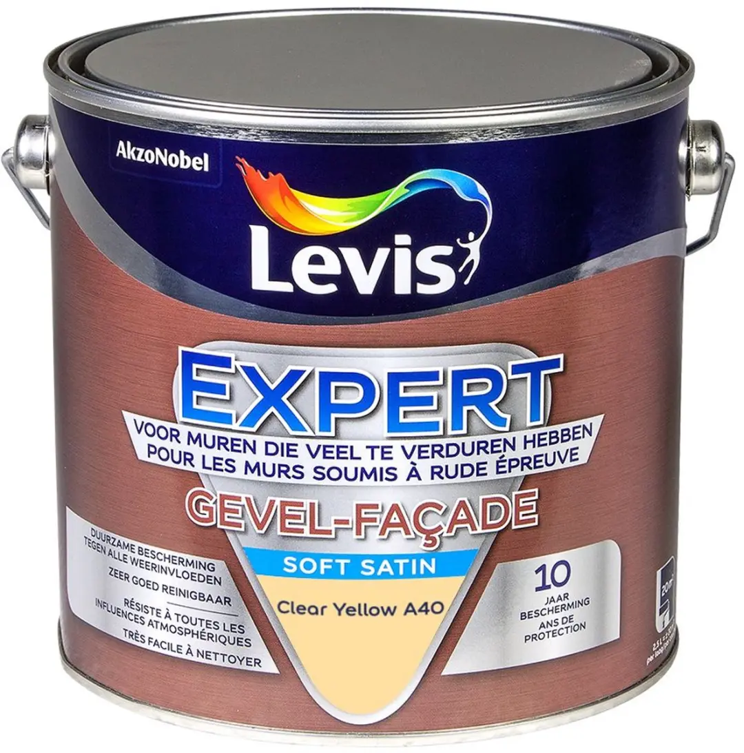 Levi's Expert Gevel Mix Clear Yellow Mengverf 2,5L