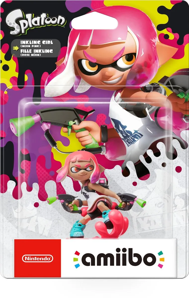 Nintendo Amiibo Inkling Girl Splatoon 2