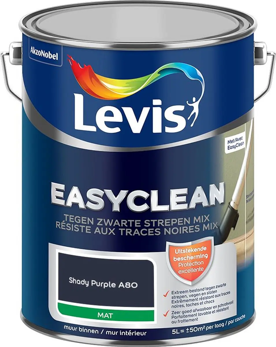 Levi's Easyclean Tegen Zwarte Strepen Mengverf 5L