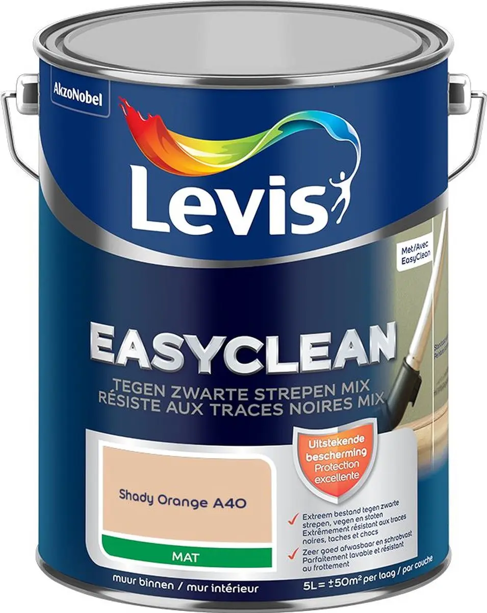 Levi's Easyclean Tegen Zwarte Strepen Mengverf 5L
