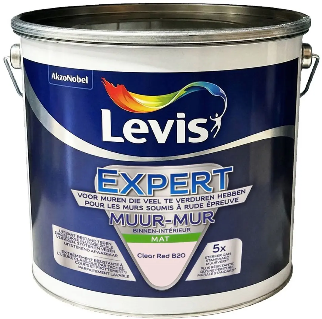 Levi's Expert Muurverf Clear Red B20
