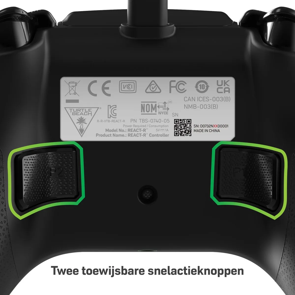Turtle Beach REACT-R Controller TURA30.BX.GADE - Groen