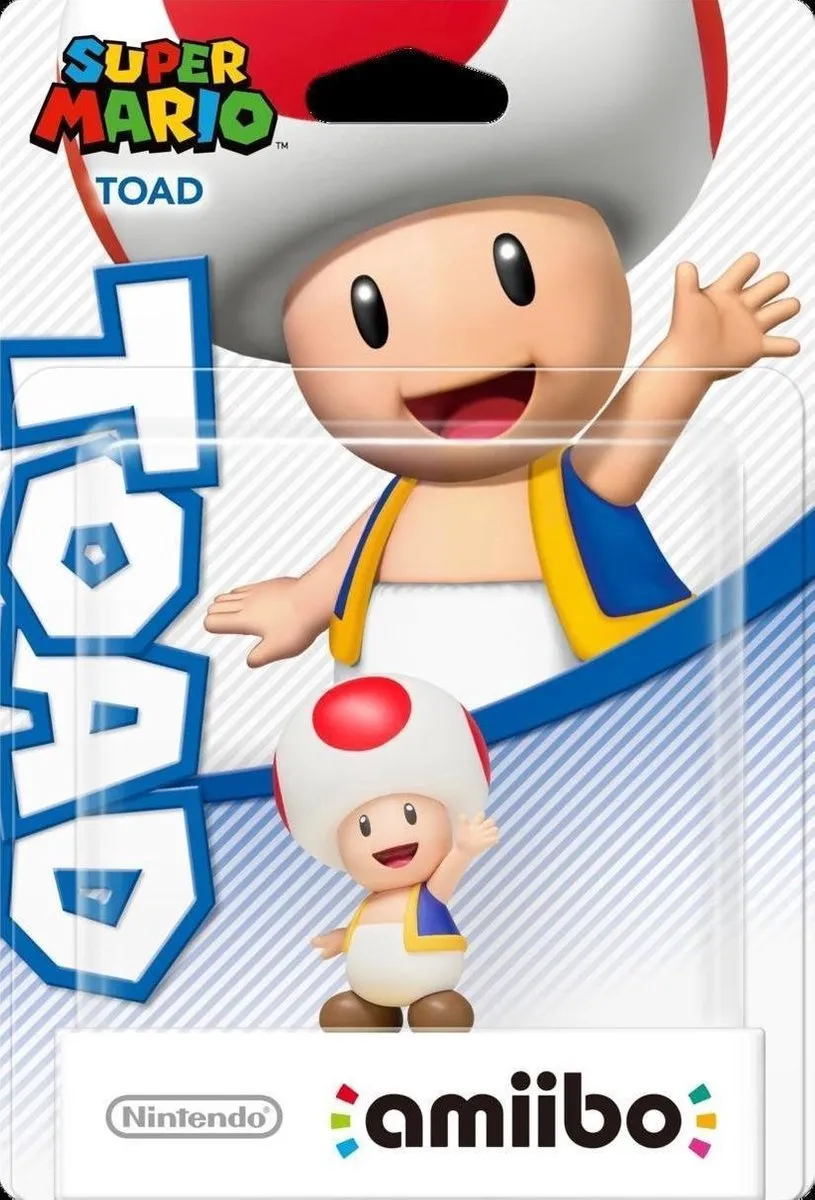 Nintendo amiibo Toad Super Smash Bros Collection