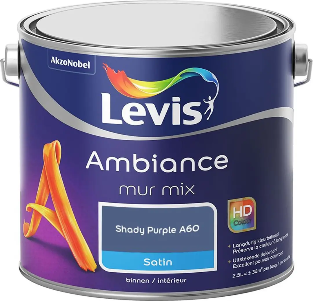 Levi's Ambiance Mur Satin Mix Mengverf 2,5L