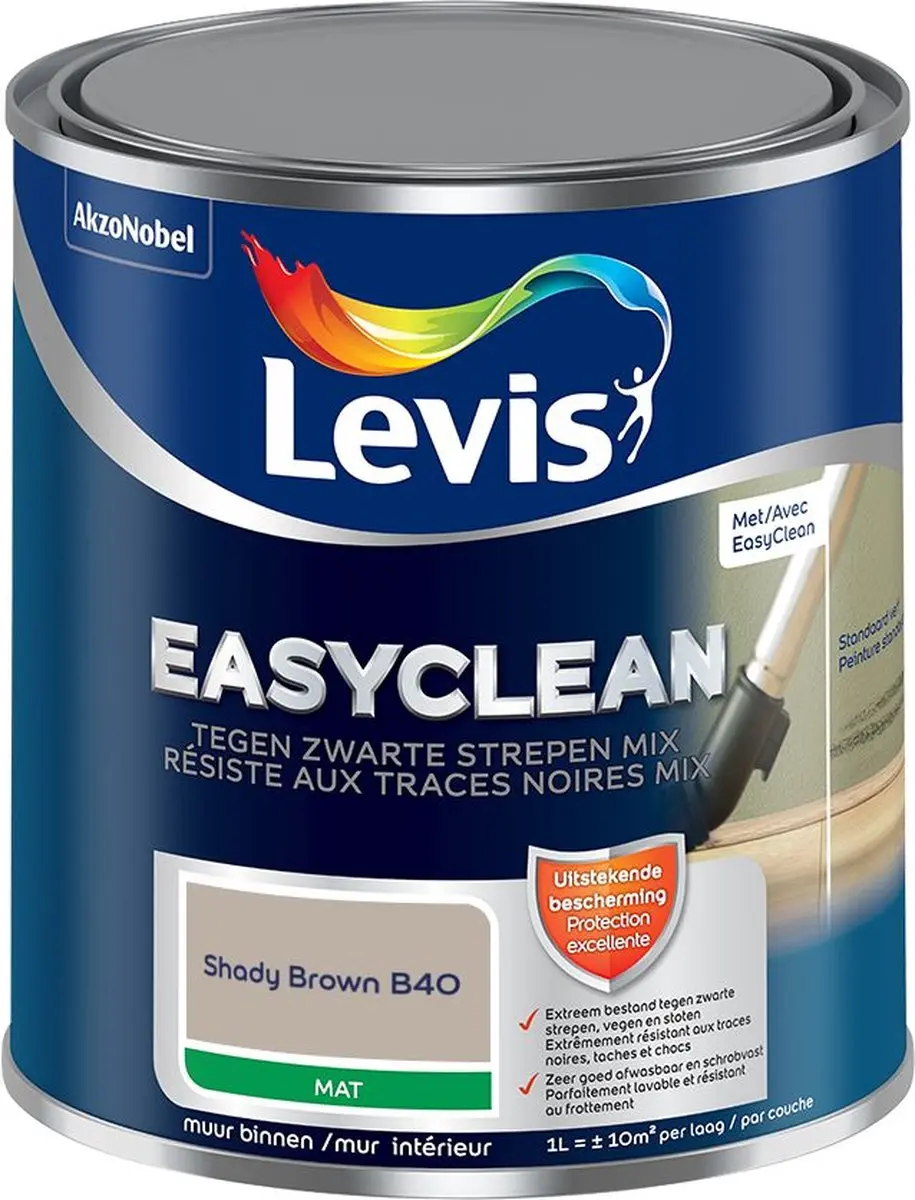 Levi's Easyclean Tegen Zwarte Strepen Mengverf 1L