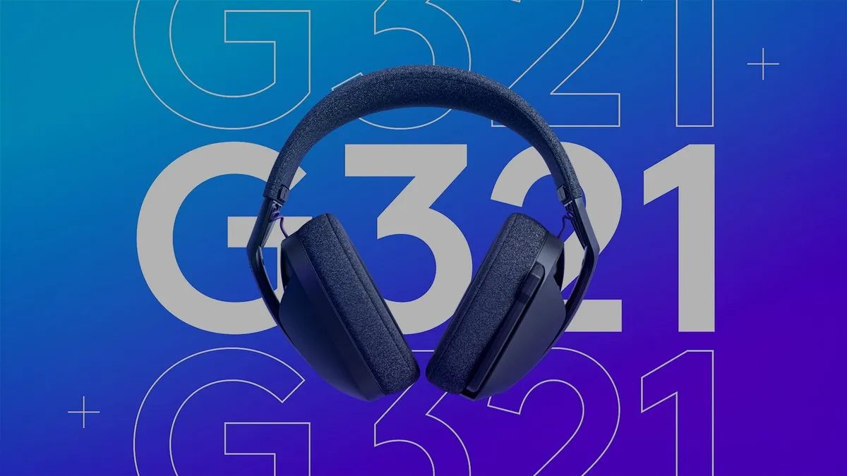 Logitech G G321 LIGHTSPEED Gaming Headset - Zwart