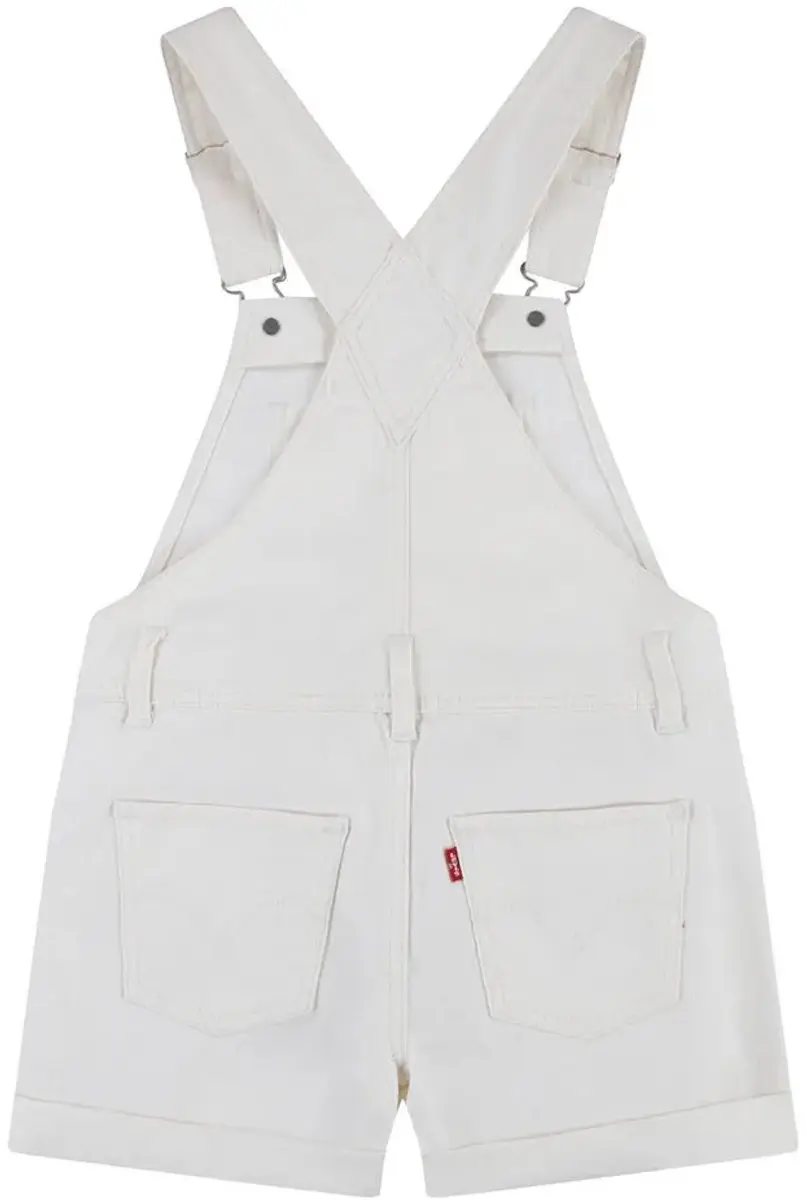 Levi's Kids Classic Mouwloze Overall - 12 jaar - Wit