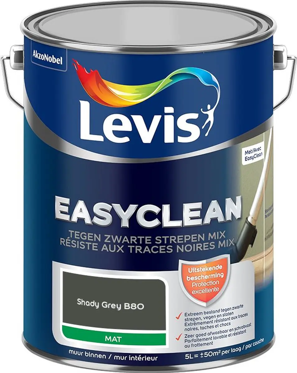 Levi's Easyclean Tegen Zwarte Strepen Mengverf 5L