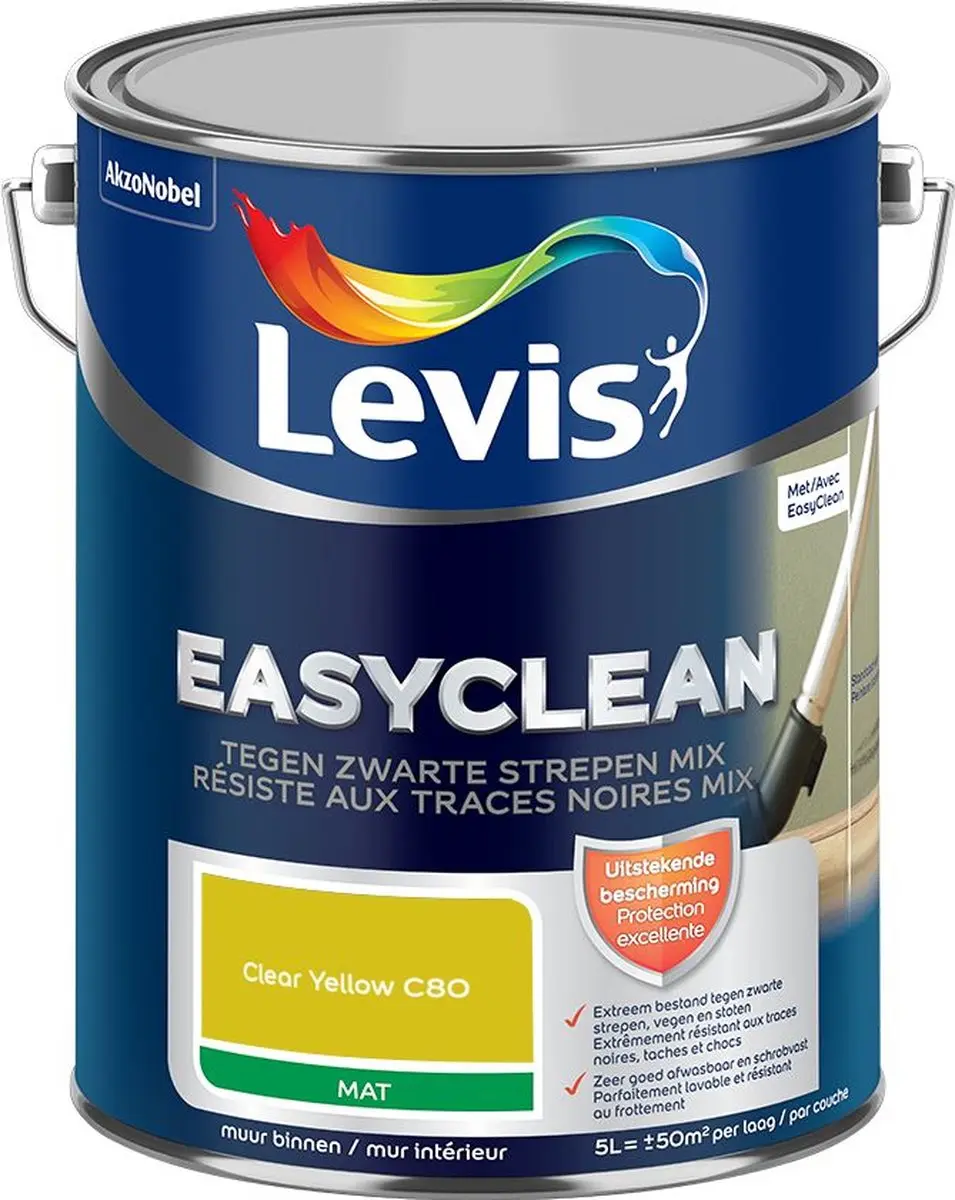 Levi's Easyclean Tegen Zwarte Strepen Mengverf 5L