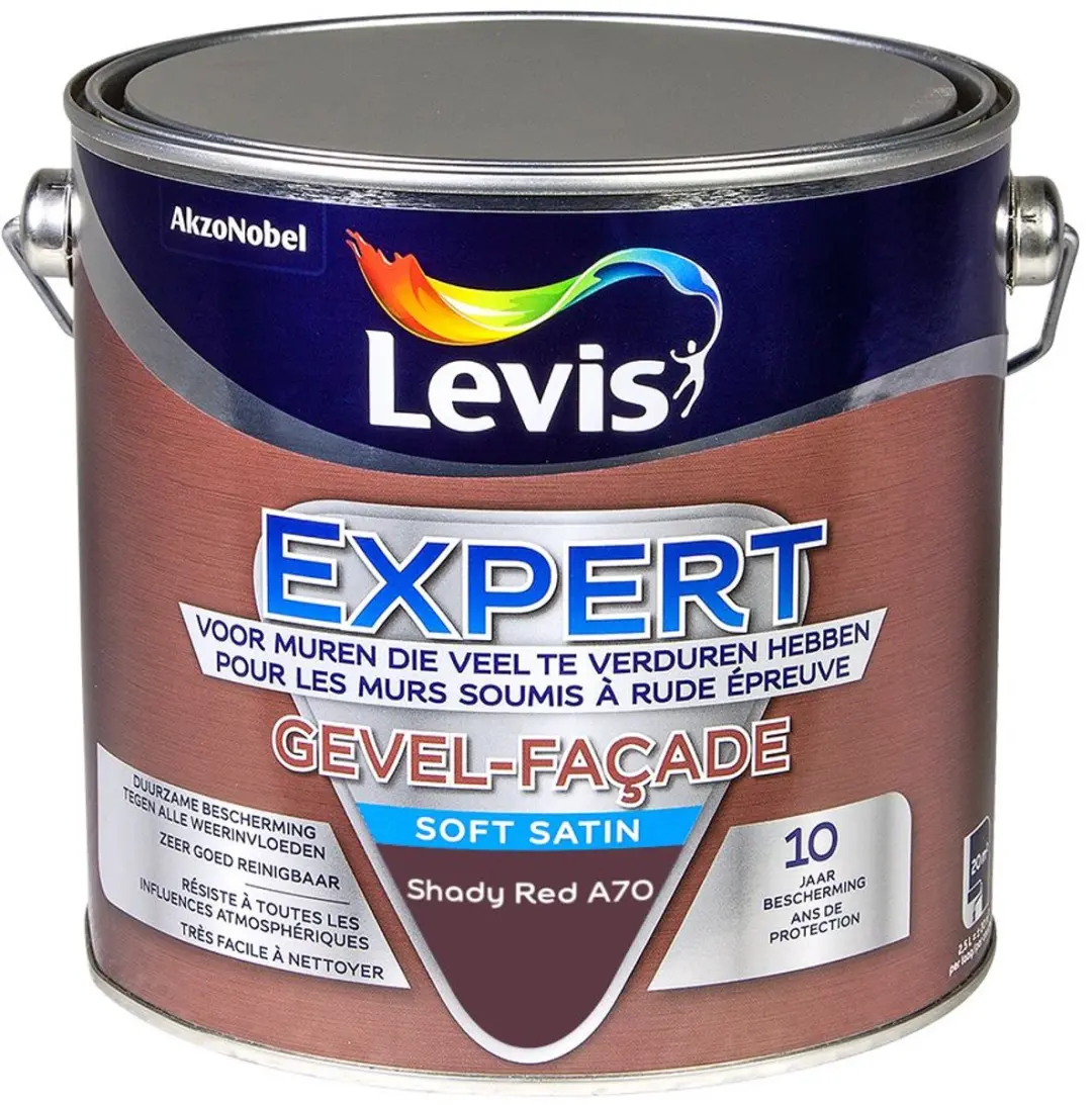 Levi's Expert Gevel Mix Shady Red A70 Mengverf 2,5L