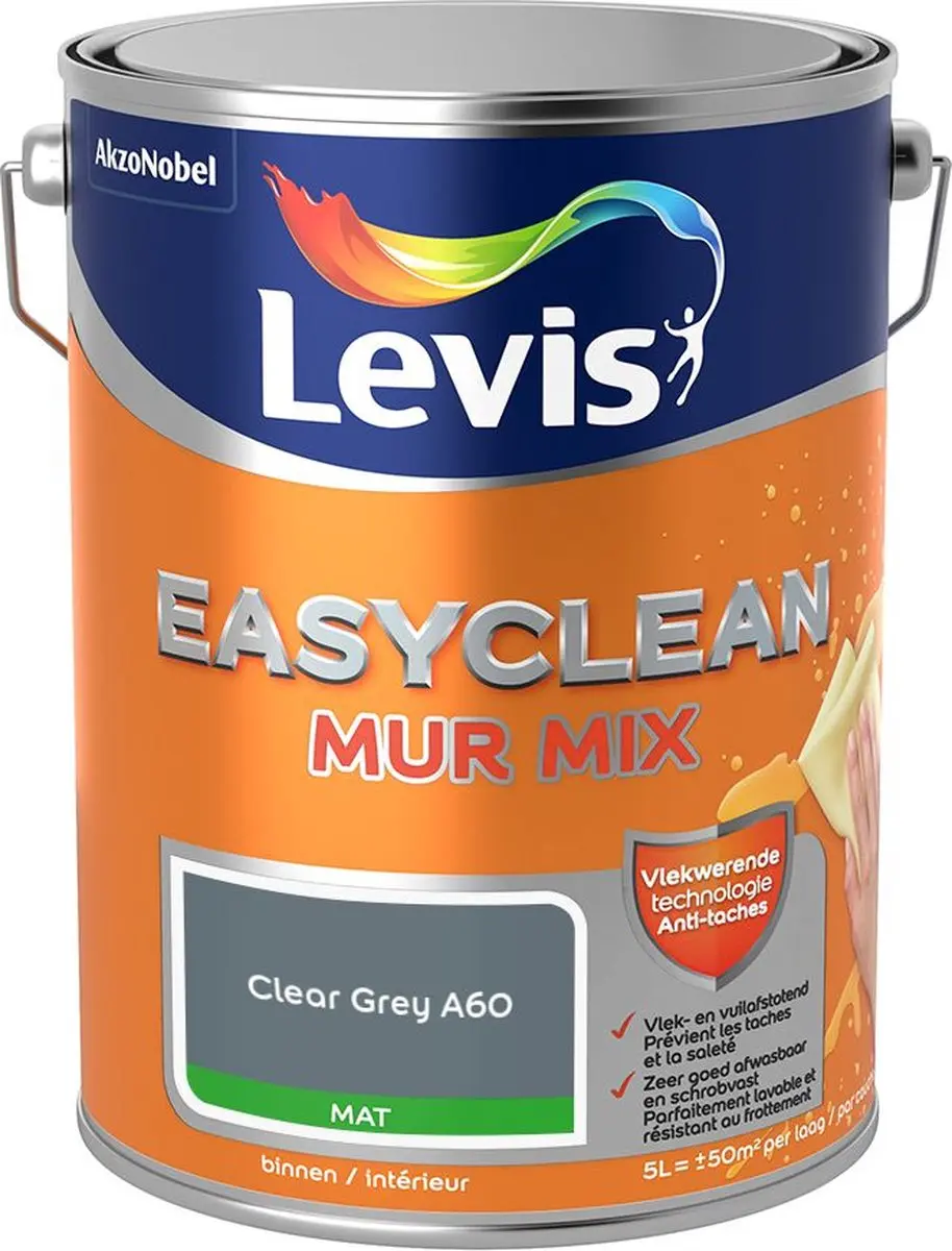 Levi's Easyclean Mur Mat Mix 5L