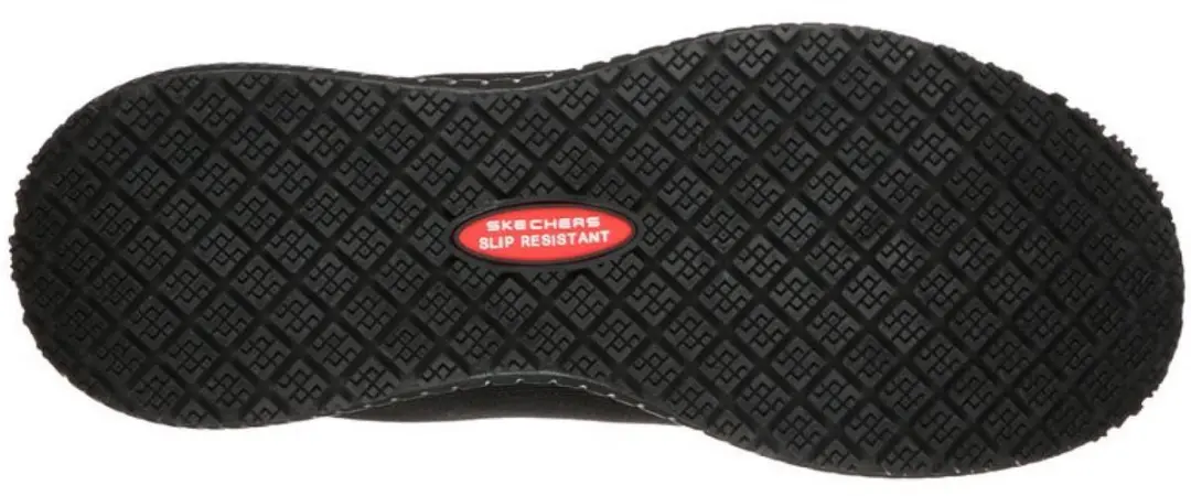 Skechers SQUAD SR Werkschoen 77222EC - Zwart