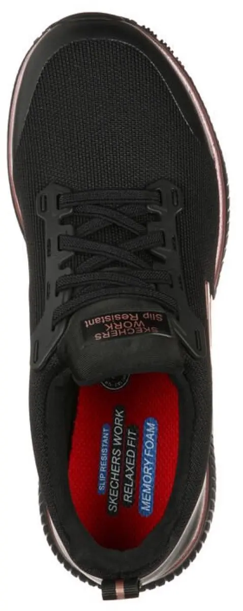 Skechers SQUAD SR Werkschoen 77222EC - Zwart