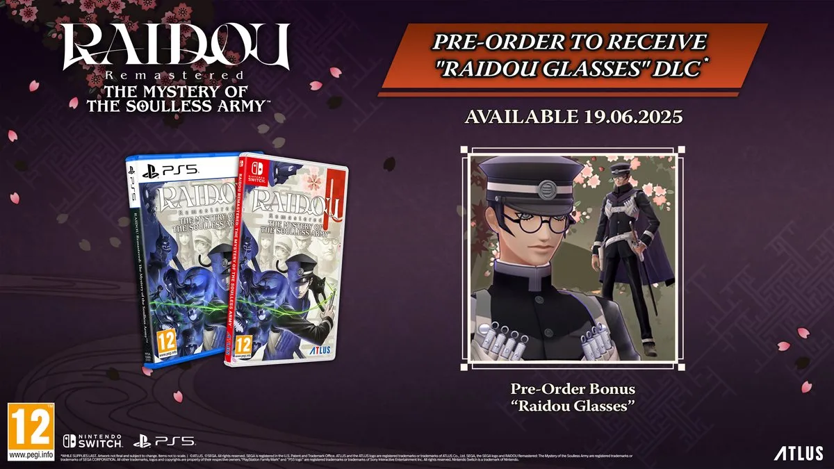 RAIDOU Remastered: The Mystery of the Soulless Army - Nintendo Switch 2