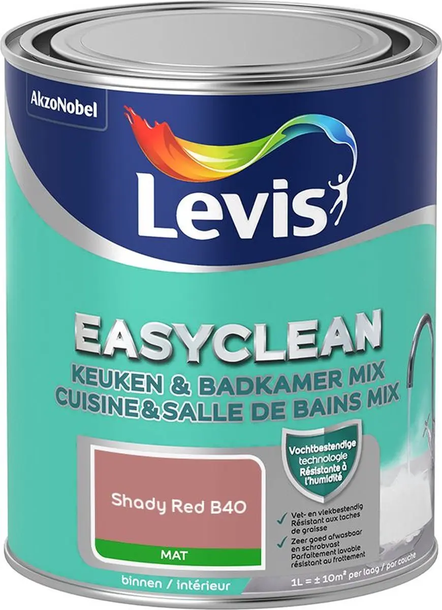 Levi's Easyclean Mengverf Shady Red B40