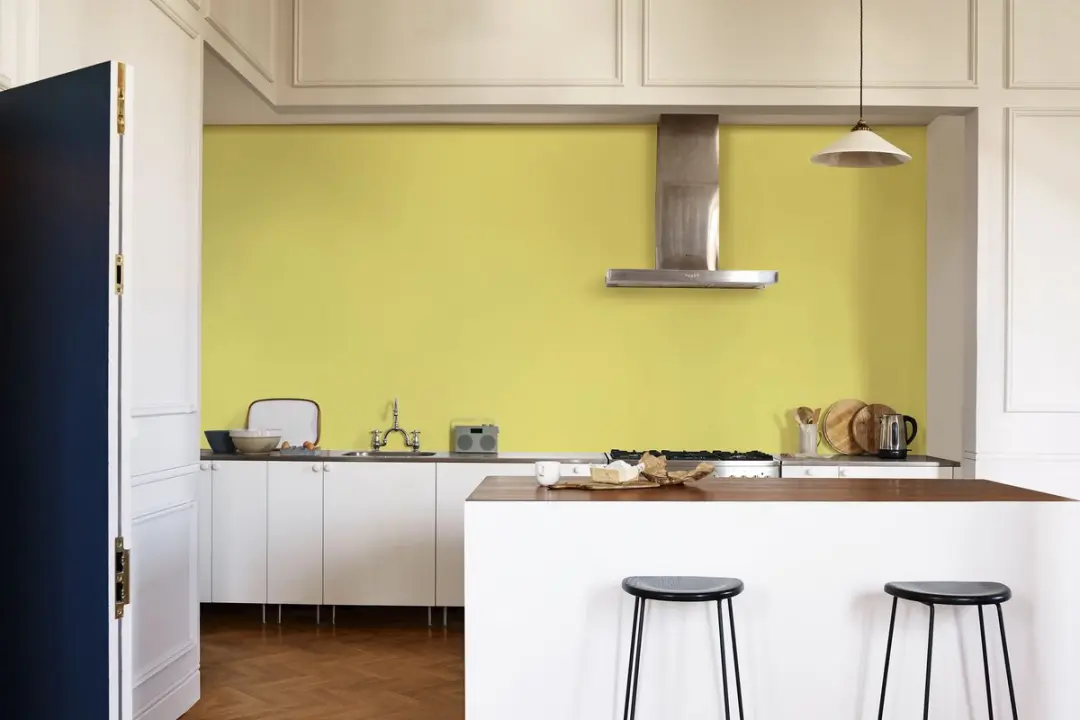 Levi's Ambiance Mur Satin Mix Mengverf 5L - Clear Green A50