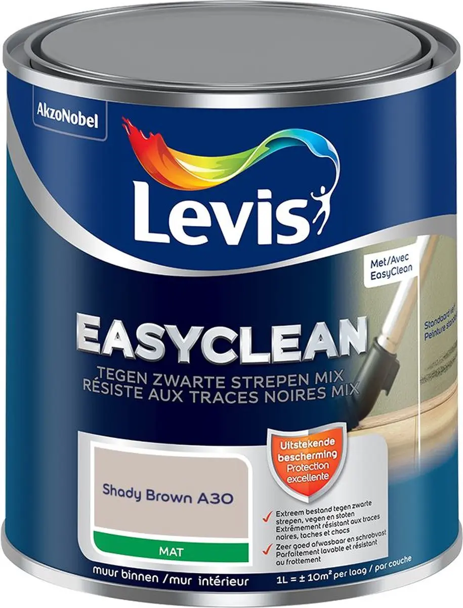 Levi's Easyclean Tegen Zwarte Strepen Mengverf 1L