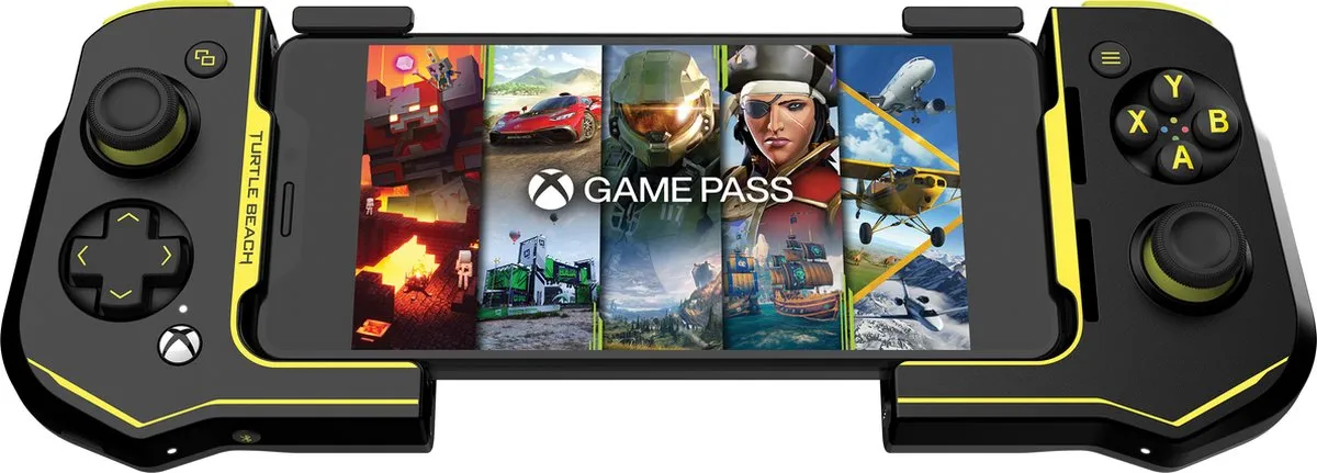 Turtle Beach Atom TURA32.BX.GADA Gamecontroller - Android - Zwart/Geel