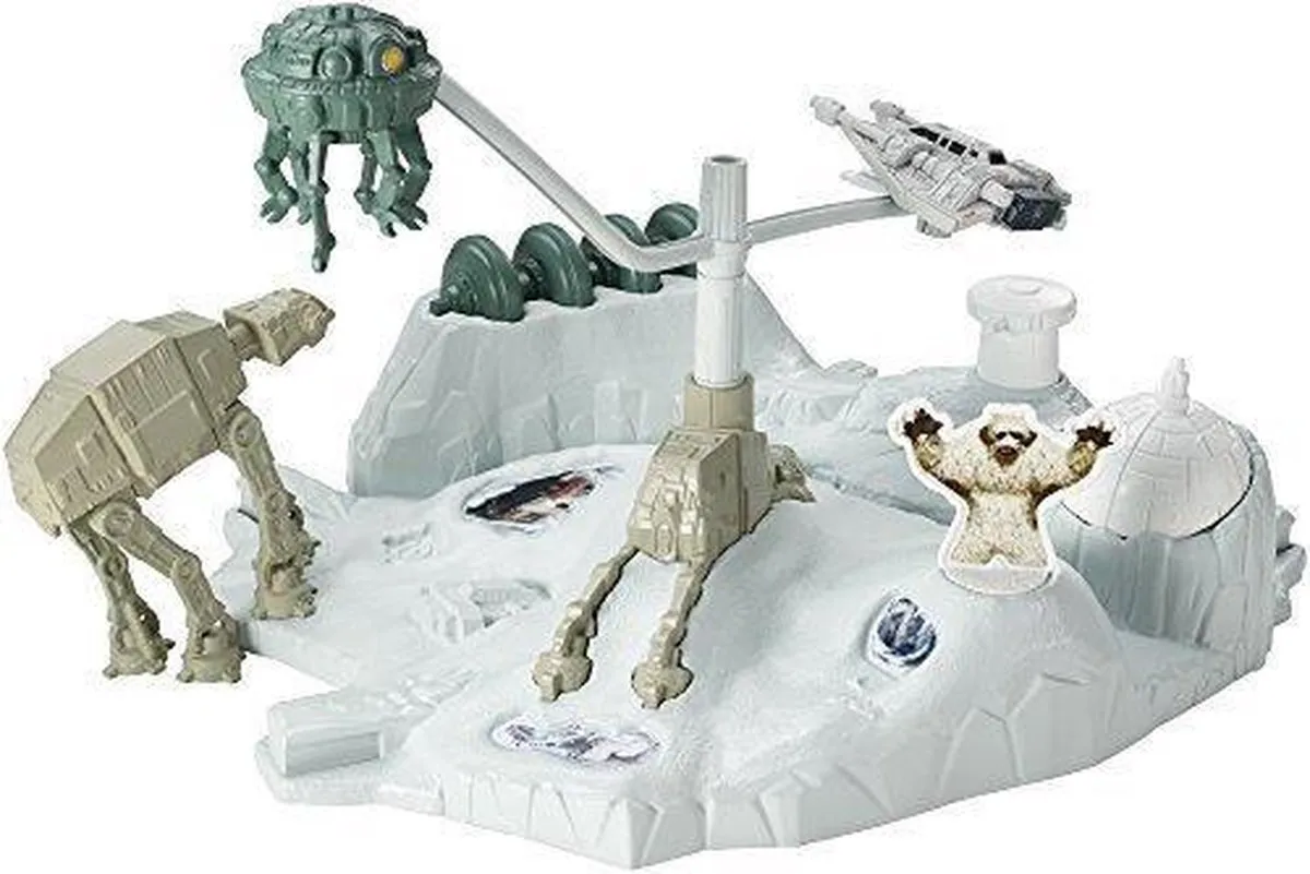Disney Star Wars Hoth Echo Base Battle Hot Wheels