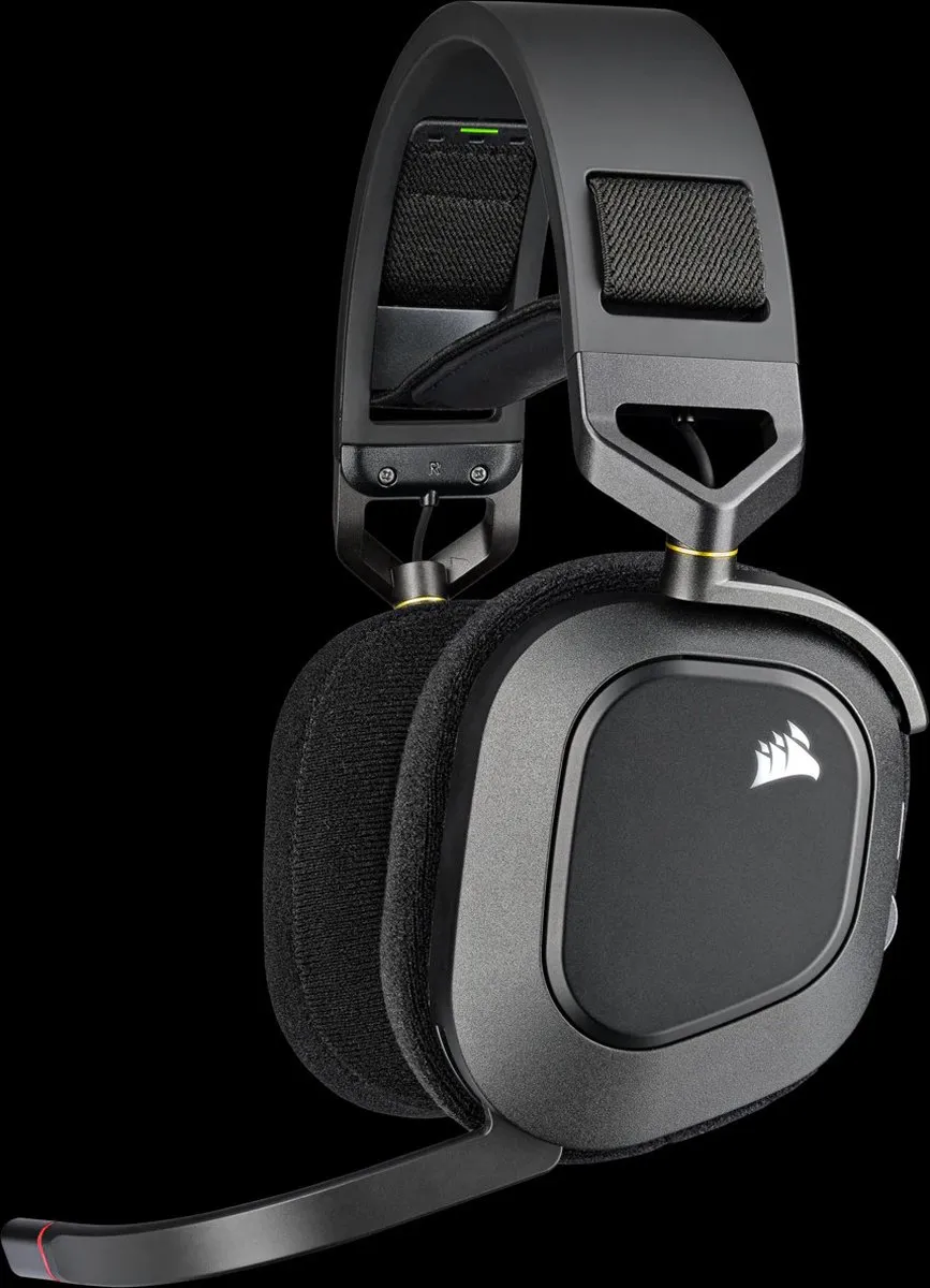 Corsair HS80 CA-9011235-EU Draadloze Gaming Headset - Carbon