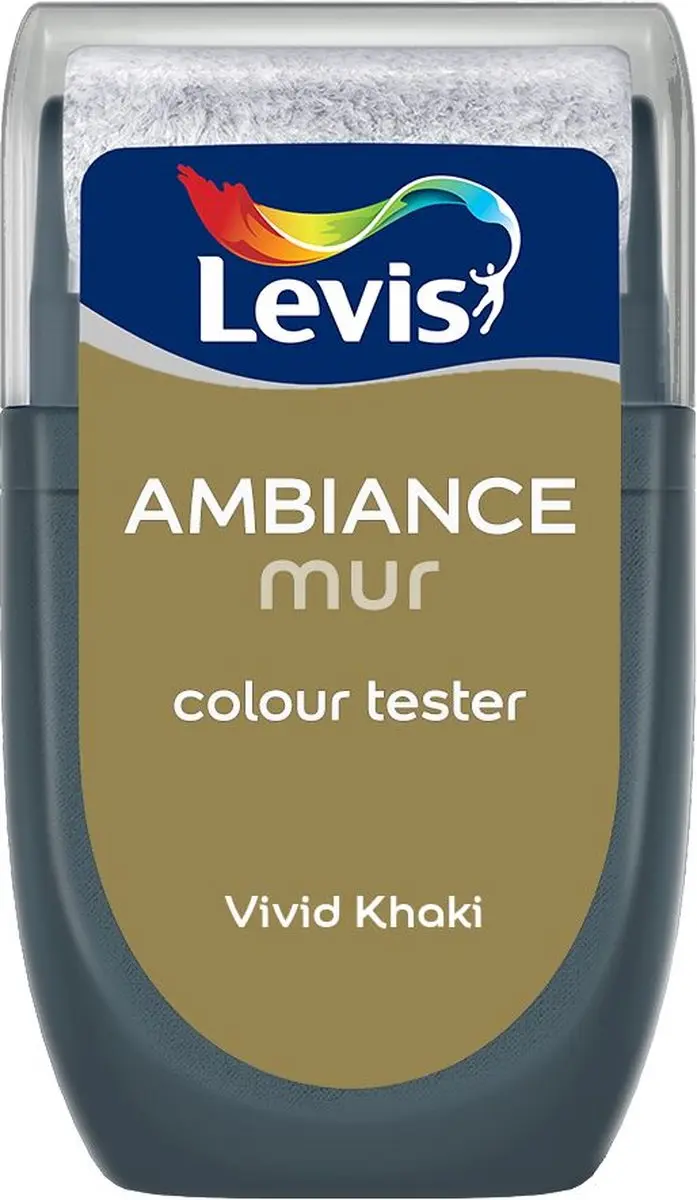 Levi's Muurverf Kleurtester Mat Mix Vivid Khaki 30ml