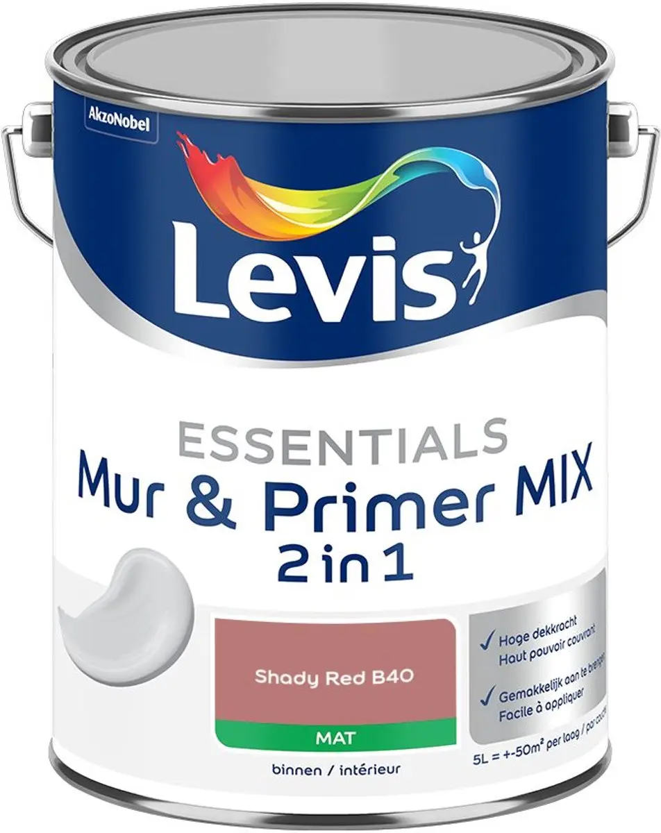 Levi's Essentials Mur & Primer Mix Mengverf 5L