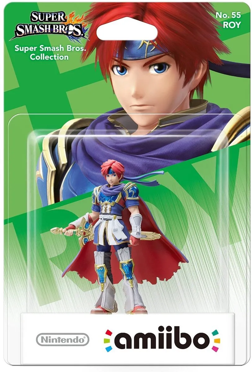 Nintendo Amiibo Roy Super Smash Bros. Figuren