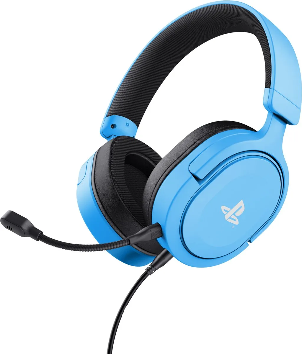 Trust GXT498B Forta Bedrade Gaming Headset - Blauw