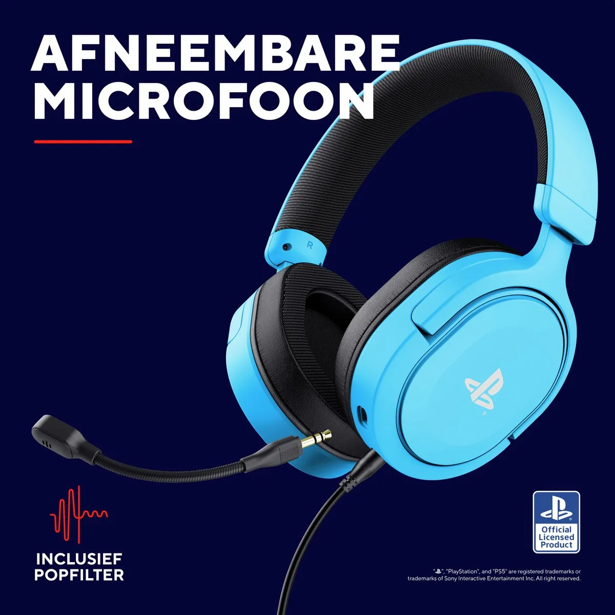 Trust GXT498B Forta Bedrade Gaming Headset - Blauw