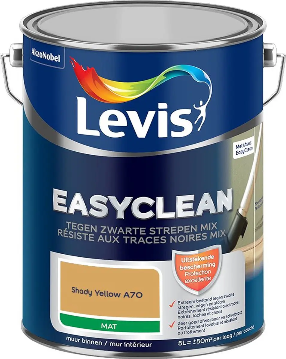 Levi's Easyclean Tegen Zwarte Strepen Mengverf 5L