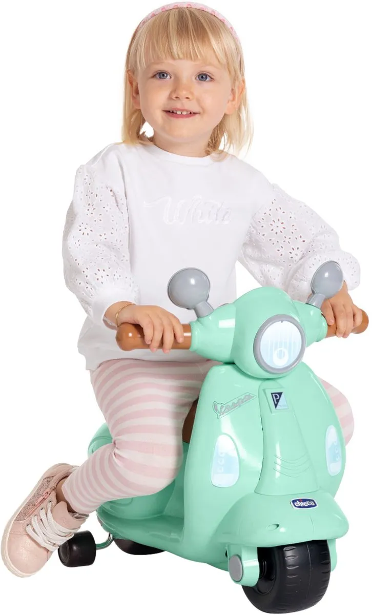 Chicco Loopwagen Scooter Vespa Primavera Mintgroen 00009519200000