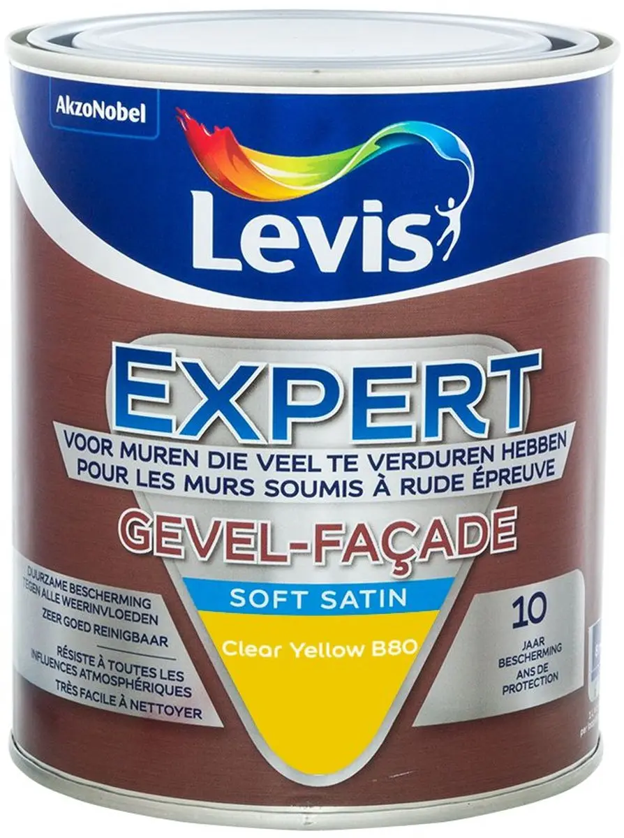 Levi's Expert Gevel Mix Clear Yellow B80 Mengverf 1L