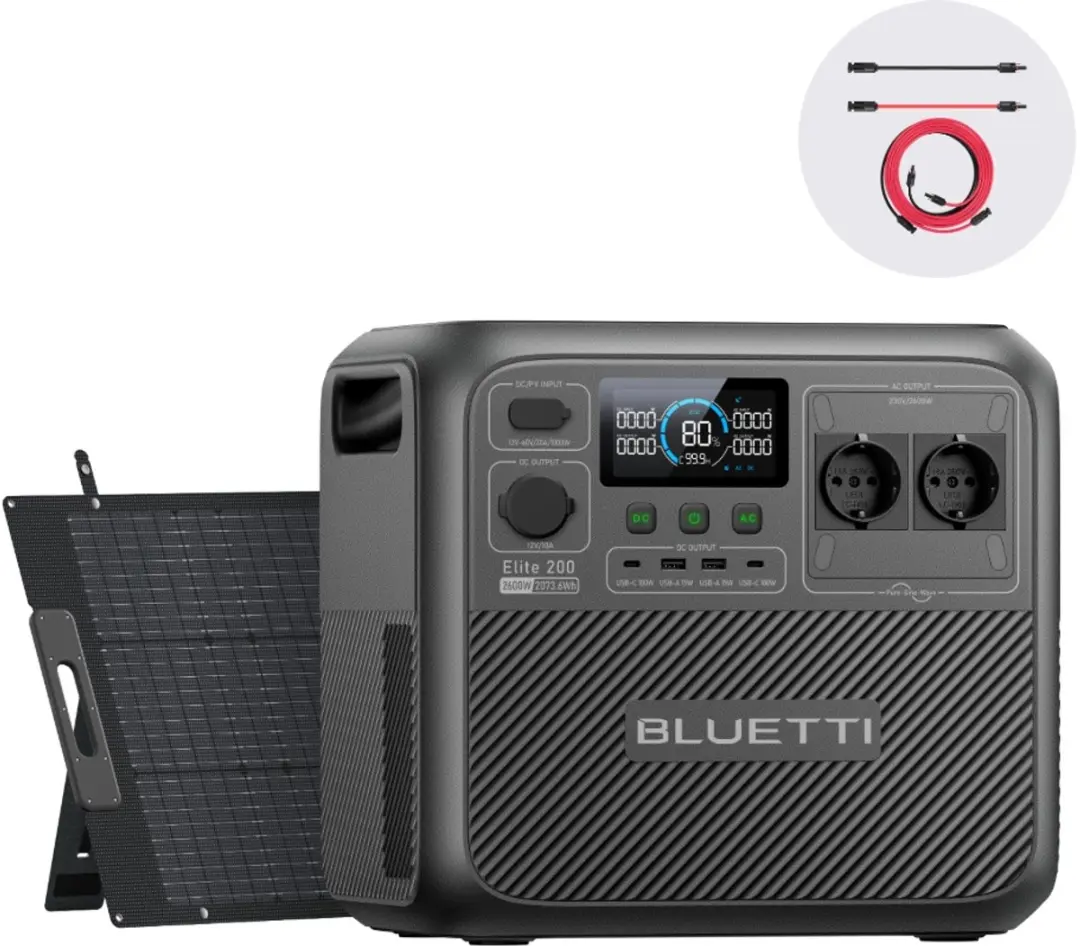 Bluetti Elite 200 V2 Draagbare Generator 2073Wh