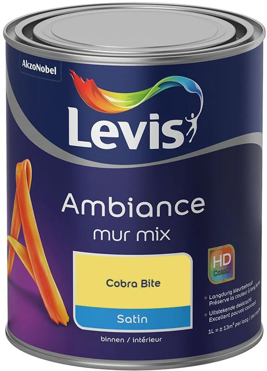 Levi's Ambiance Mur Satin Mix Cobra Bite Mengverf 1L