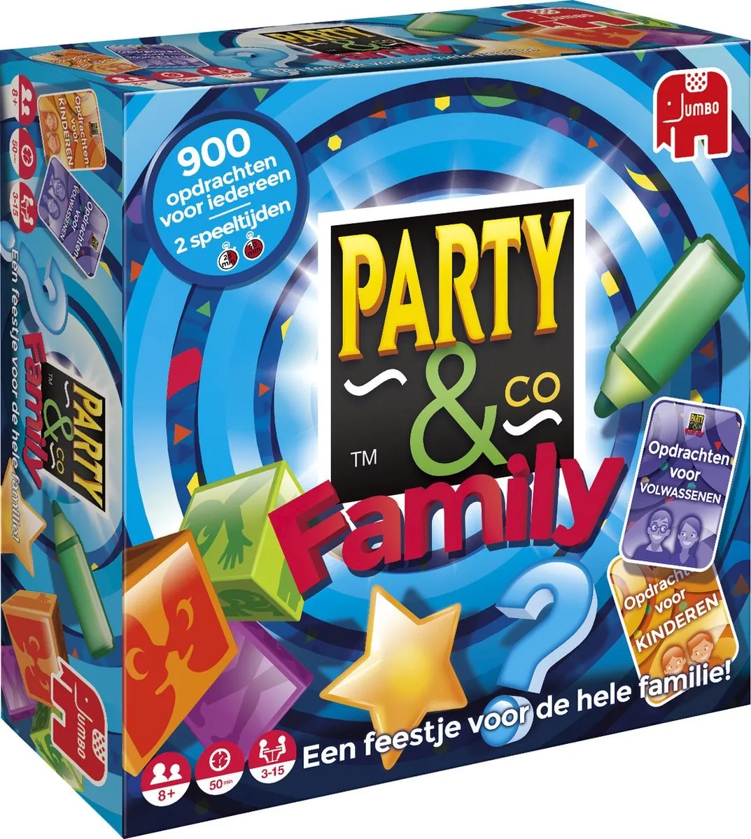 Jumbo Party & Co. Family Bordspel - 4-20 Spelers - afbeelding 6 van 6
