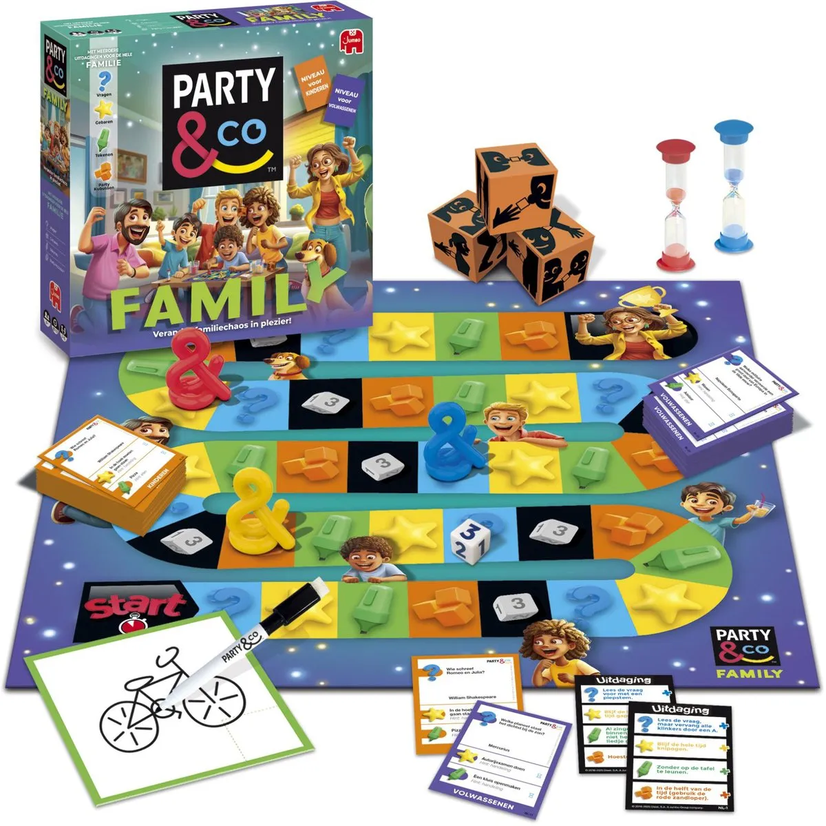 Jumbo Party & Co. Family Bordspel - 4-20 Spelers