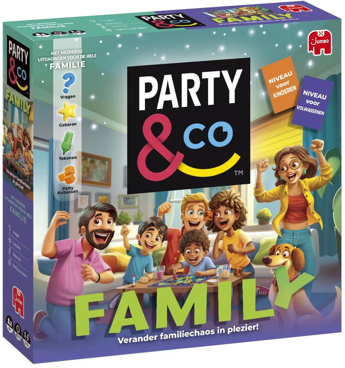Jumbo Party & Co. Family Bordspel - 4-20 Spelers