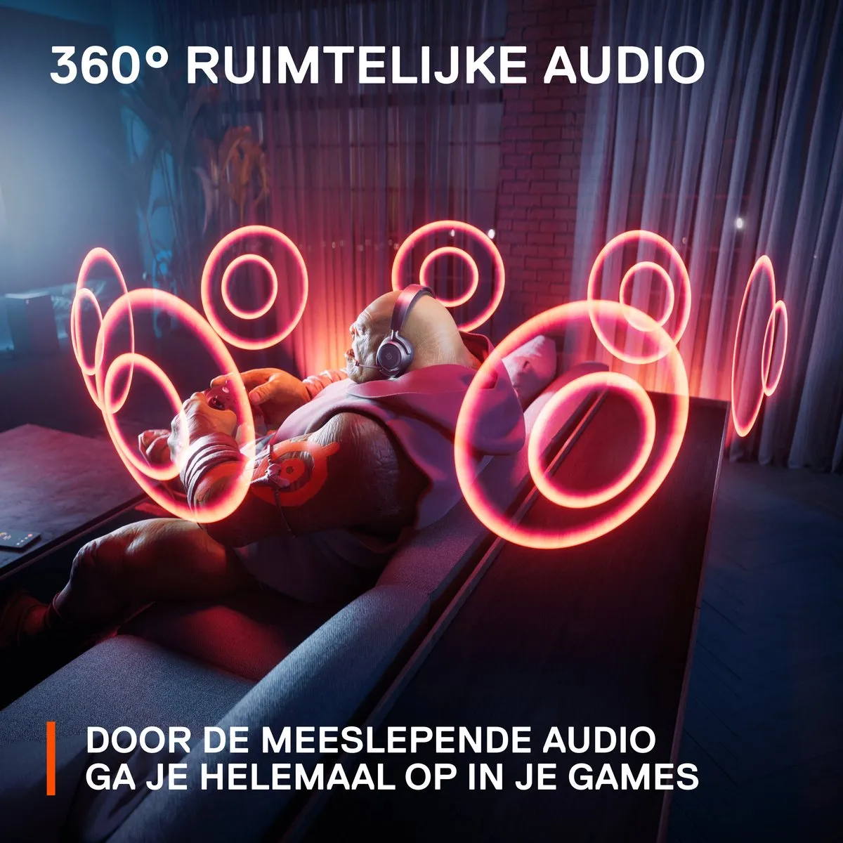 SteelSeries Arctis Nova 7P Gaming Headset - Zwart