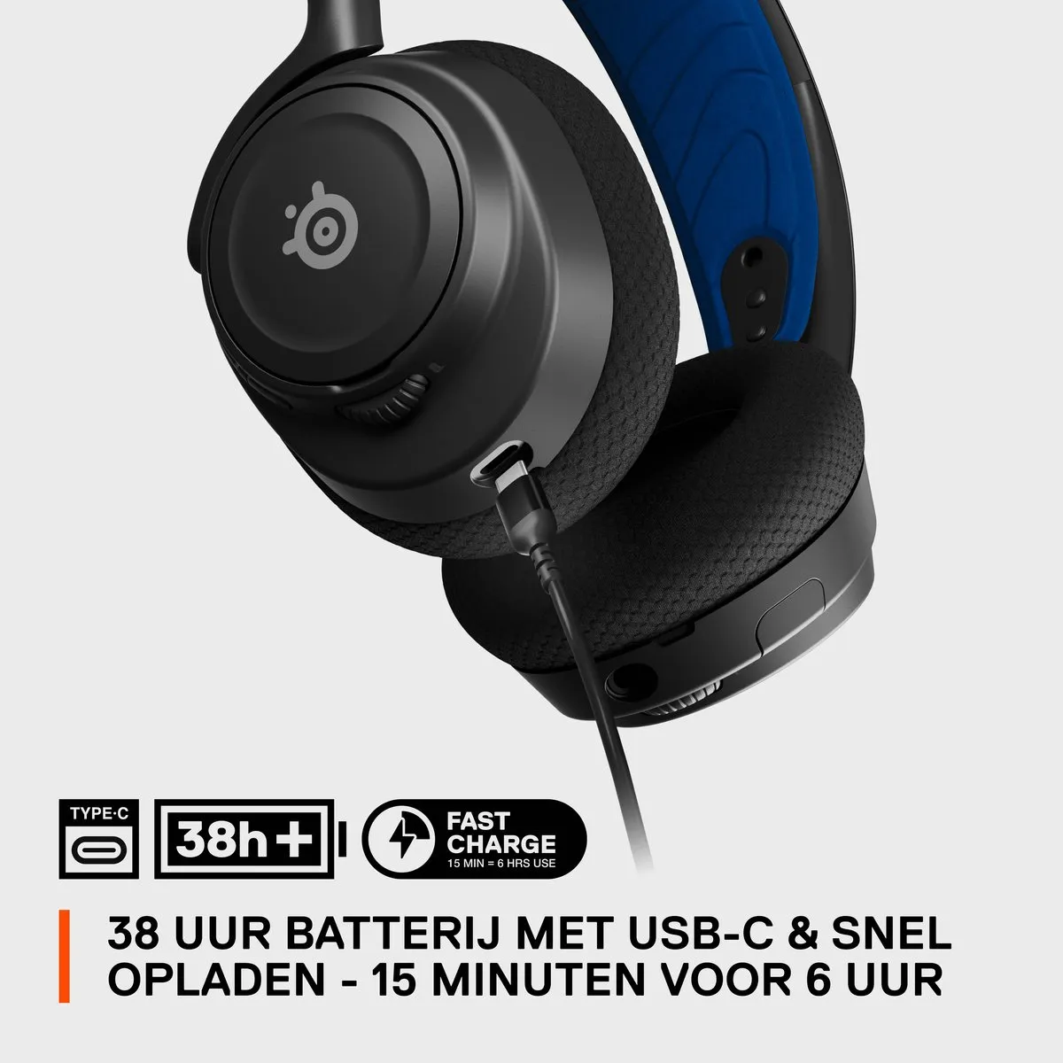 SteelSeries Arctis Nova 7P Gaming Headset - Zwart