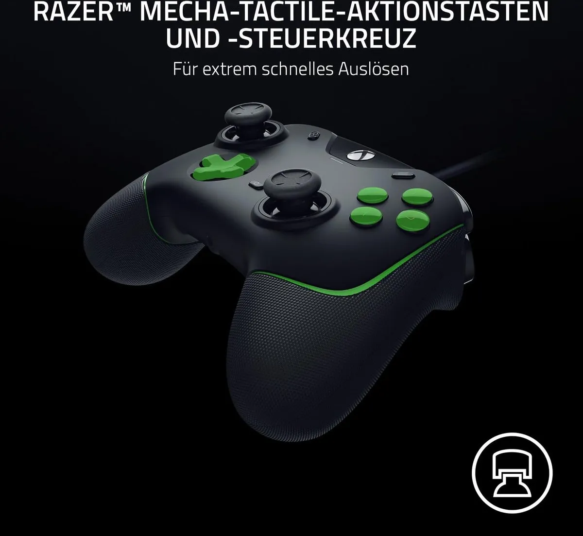 Razer Wolverine V2 Gaming Controller - Black (Xbox Series X/Xbox One/PC)