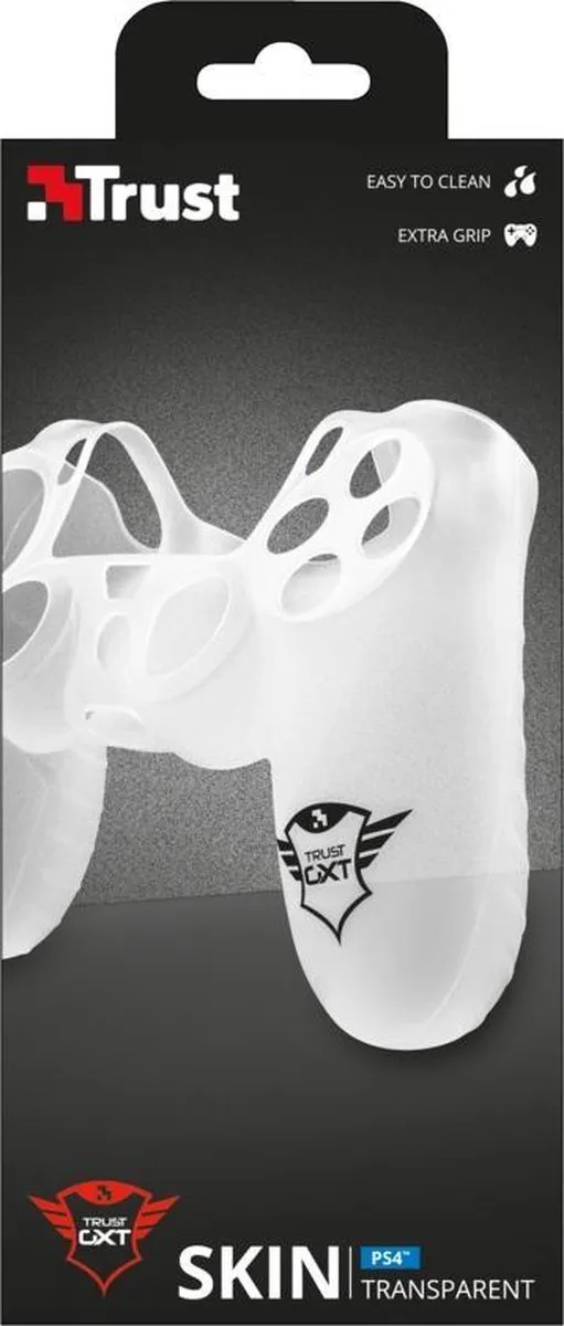 TRUST silikonový obal pro PS4 GXT 744T Rubber Skin - transparentní