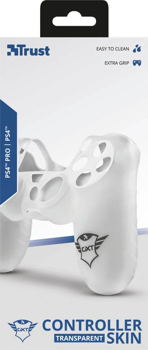 TRUST silikonový obal pro PS4 GXT 744T Rubber Skin - transparentní